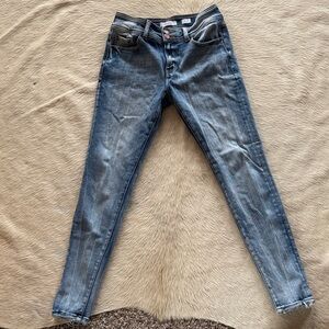 Kan Can Classic Blue Skinny Jeans for Women